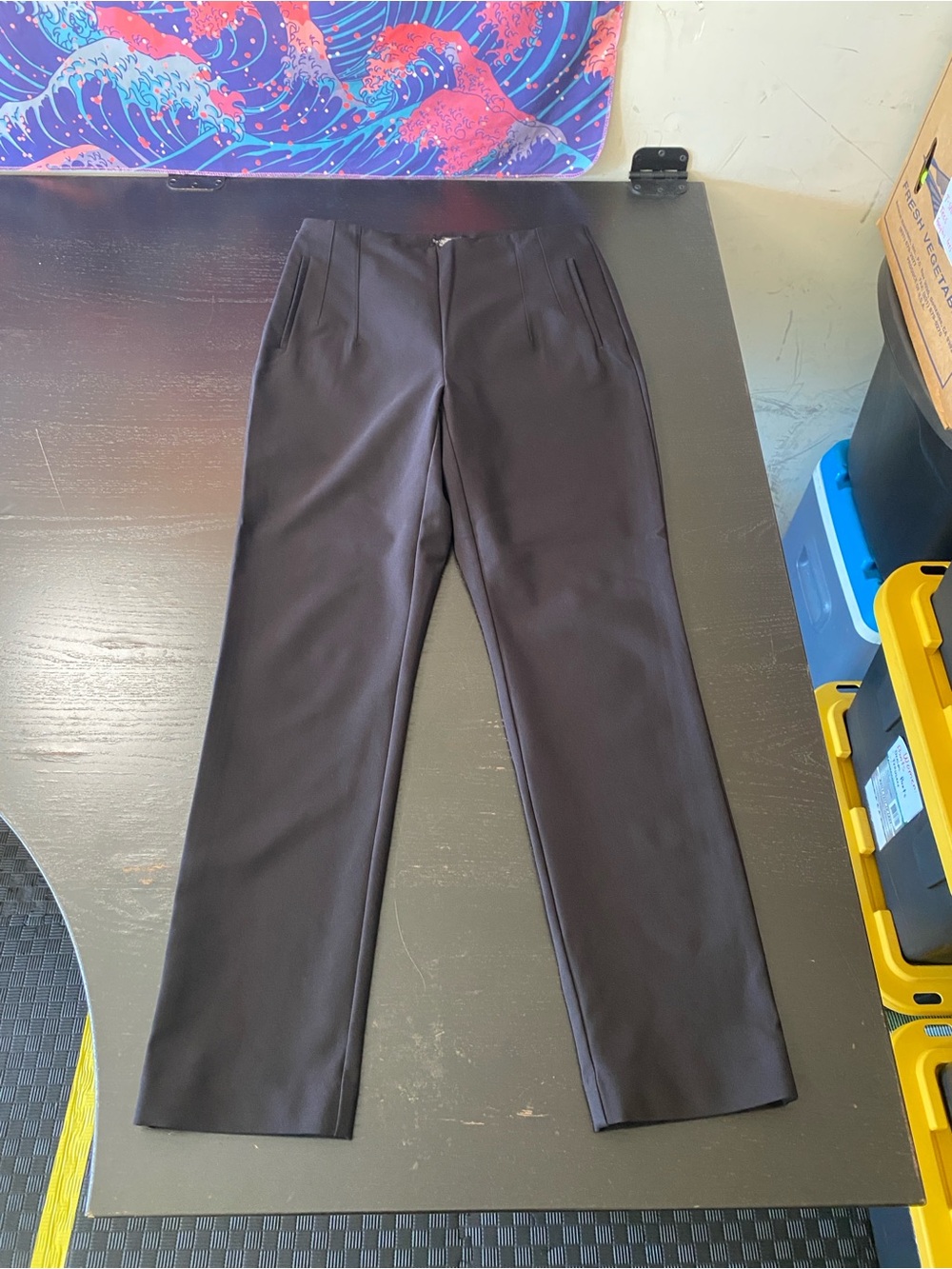 Rachel Zoe Black Tailored Dress Pants